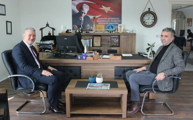 Çelik’ten haberin merkezine ziyaret