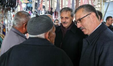 Alemdar, Kaynarca’da esnafları ziyaret etti