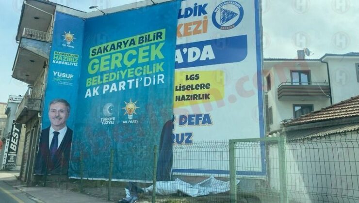 Alemdar’ın afişini söktü!