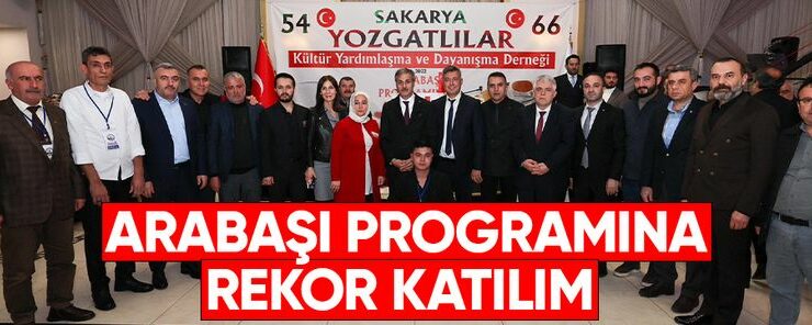 Arabaşı Programına Rekor katılım