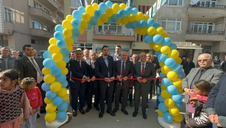 İYİ Parti Geyve Seçim irtibat Bürosu açıldı