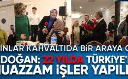 Kadınlar kahvaltıda buluştu