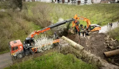 Kargalıhanbaba’da bağlantı yolu asfaltlandı