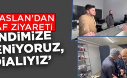 Kılıçaslan’dan esnaf ziyareti