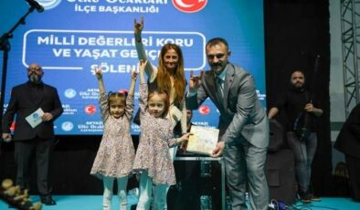 Milli değerleri koru ve yaşat gençlik şöleni coşkulu gerçekleşti