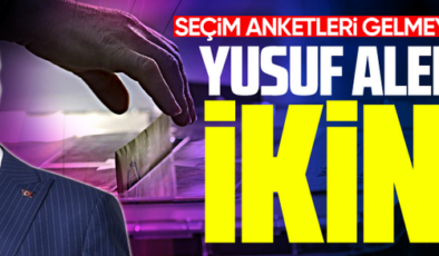 Seçim anketleri gelmeye başladı! Yusuf Alemdar ikinci…