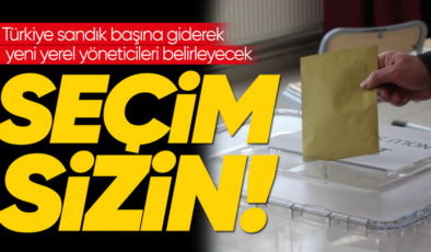 Seçim sizin!