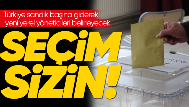 Seçim sizin!