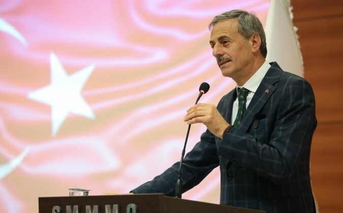 Yusuf Alemdar SMMMO ödül töreninde konuştu