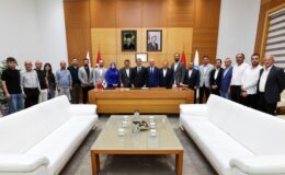 Alemdar ilçe belediye başkanlarını ağırladı