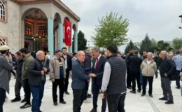 Alemdar vatandaşlarla bayramlaştı