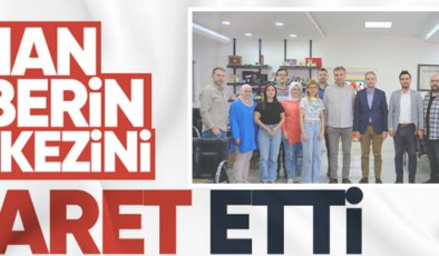 Ayhan, haberin merkezini ziyaret etti