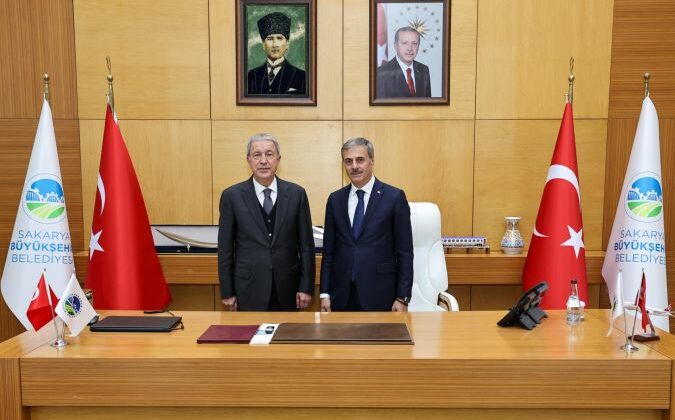 Başkan Alemdar, Hulusi Akar’ı ağırladı