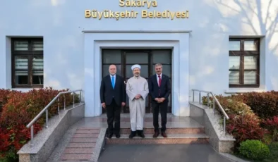 Diyanet İşleri Başkanı Ali Erbaş’tan Yusuf Alemdar ve Osman Çelik’e ziyaret