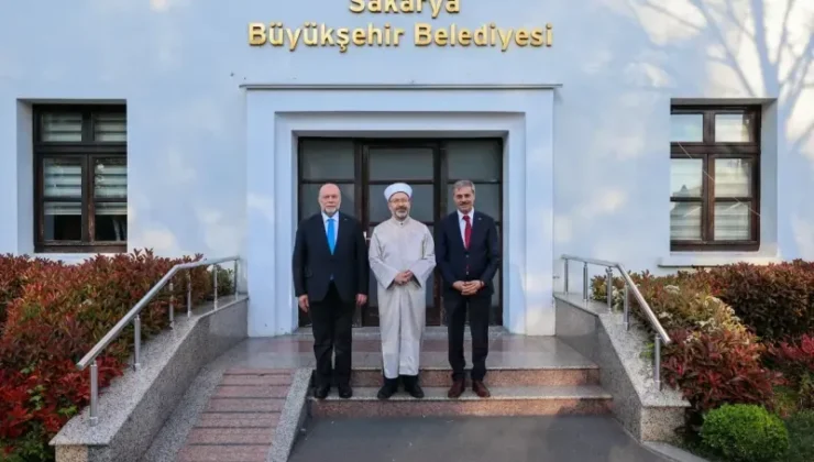 Diyanet İşleri Başkanı Ali Erbaş’tan Yusuf Alemdar ve Osman Çelik’e ziyaret