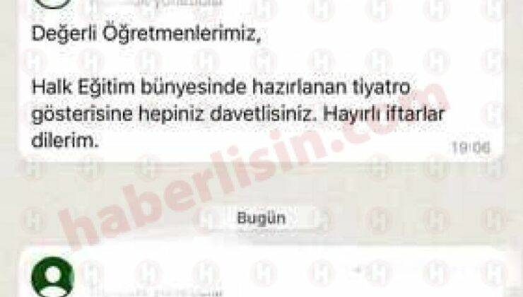 En çok o müdür sevinmiş!