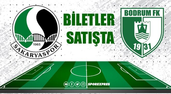 Sakaryaspor-Bodrumspor final biletleri satışta
