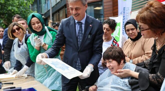 Başkan Alemdar, Engelliler Şenliği’nde