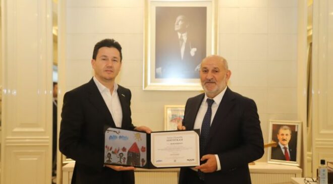 MÜSİAD’dan Püsküllü’ye hayırlı olsun ziyareti