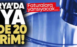 Sakarya’da suya yüzde 20 indirim!