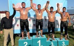 Büyükşehir’in pehlivanı Alparslan Tekmen şampiyon oldu