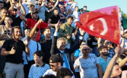Millet Bahçesi’nde Milli Heyecan