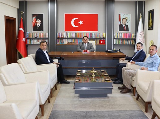SATSO 31. Meslek Komitesi’nden İl Milli Eğitim Müdürü Bakırtaş’a Ziyaret