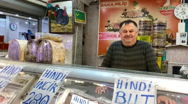 Yılbaşının lezzeti satışa sunuldu: Hindinin kilosu 450 TL