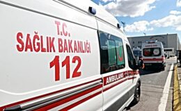 Ağaç keserken testereye parmağını kaptırdı