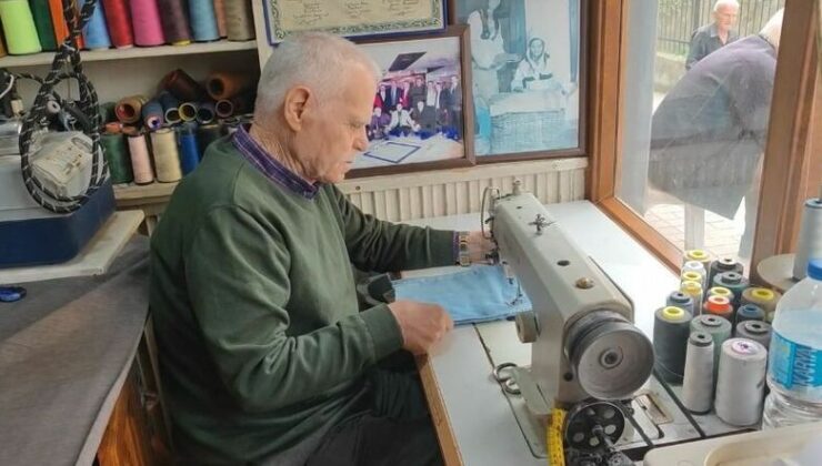 Bayramlık alamayan terziye koştu