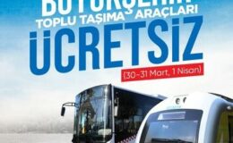Büyükşehir açıkladı: Bayram boyunca ulaşım ücretsiz olacak
