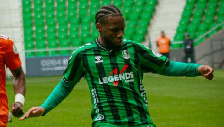Sakaryaspor Haberleri: Nsana Simon, Pendikspor maçında yok