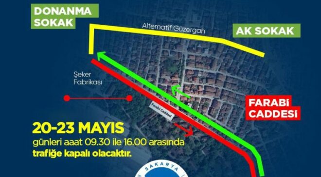 Araç trafiğine kapatılacak o cadde için Büyükşehir’den uyarı