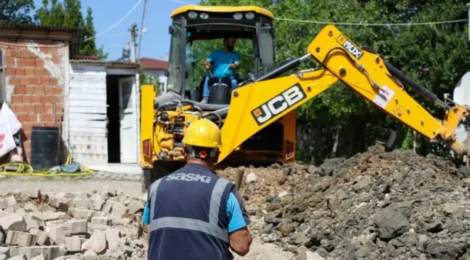 Mekece Mahallesi’nin 2 bin metrelik içme suyu hattı yenileniyor