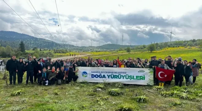 Sakarya’nın zirvesinde 16 kilometrelik doğa yolculuğu