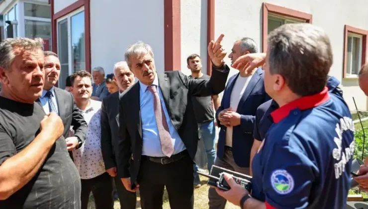 Başkan Alemdar Yangın Bölgesinde: Müdahaleyi Bizzat Takip Ediyor