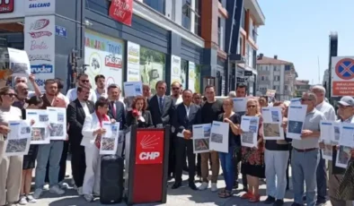 CHP Serdivan’dan Arsa Satışları İlgili Basın Açıklaması