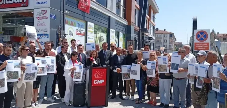 CHP Serdivan’dan Arsa Satışları İlgili Basın Açıklaması