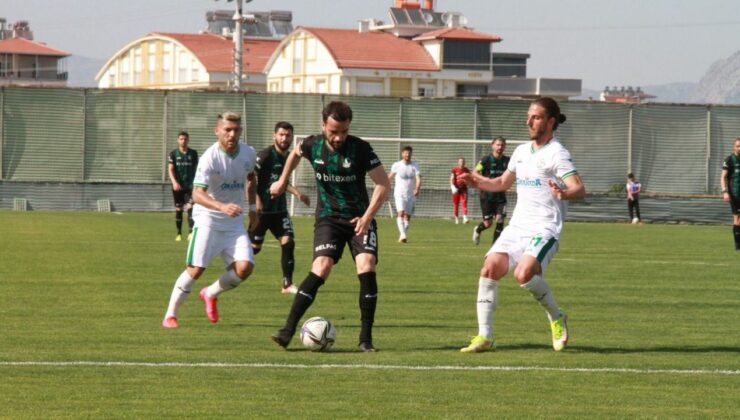 Sakaryaspor ve Serik Belediyespor 5’inci kez