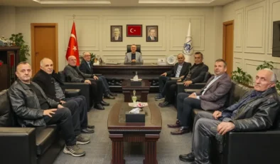 Başkan Işık­s­u, Kooperatif Ve Muhtarları Belediyede Ağırladı