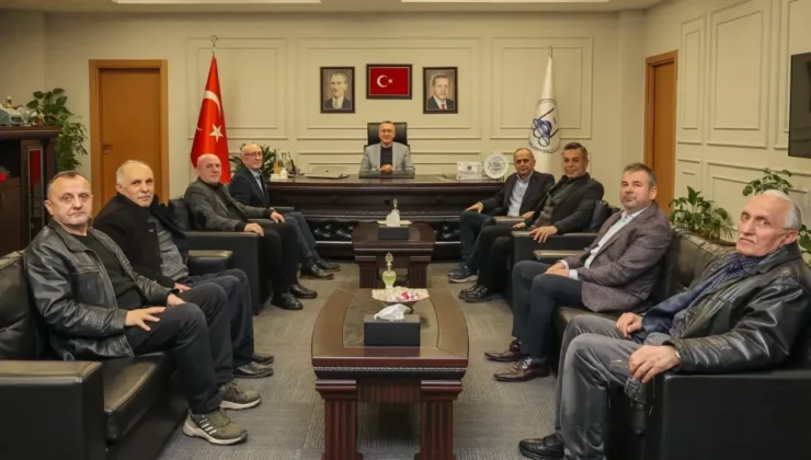 Başkan Işık­s­u, Kooperatif Ve Muhtarları Belediyede Ağırladı
