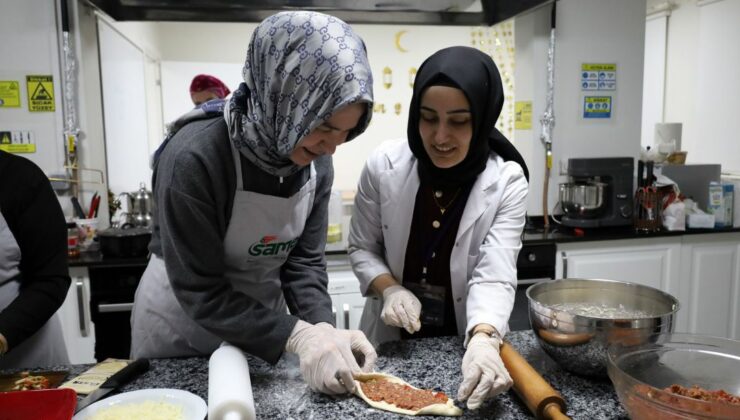 Ramazan’ın geleneksel lezzetleri SAMEK mutfağında hazırlandı