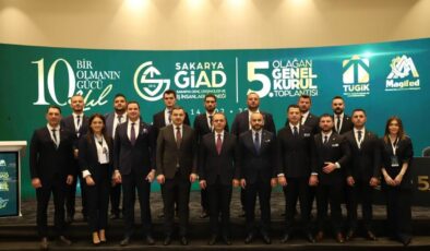 Sakarya GİAD’ın yönetiminin görev dağılımı belli oldu