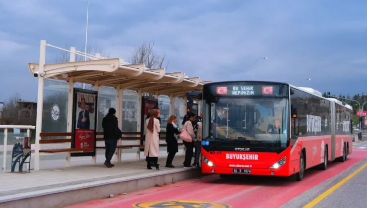 Sakarya’da Ramazan’a özel metrobüs ayarı