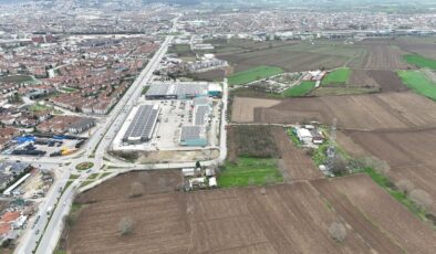 Yazlık Kavşağı’nda duble yolda çalışmalar başladı