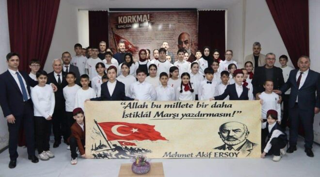 Arifiye’de 12 Mart İstiklâl Marşı’nın Kabulü Törenle Kutlandı