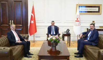 Başkan Alemdar ve Ali İhsan Yavuz’dan İçişleri Bakanı Mustafa Çiftçi’ye ziyaret