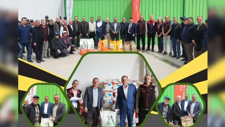 Sakarya’da üreticiye dev destek: 6 ilçede ayçiçeği tohumu dağıtıldı
