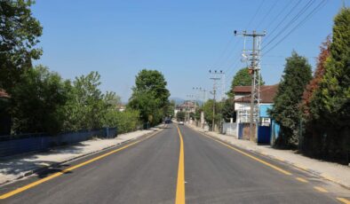 8 kilometrelik güzergah sil baştan yenilendi