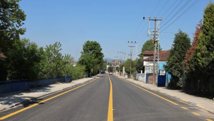8 kilometrelik güzergah sil baştan yenilendi